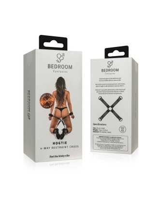 Bedroom Fantasies - Hog Tie - Krzyżak do Krępowania - Czarny
