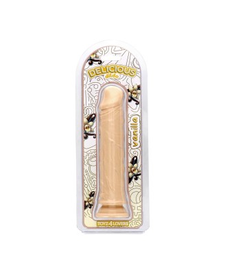 Delicious Dildo - Jim Vanilla - Aromatyzowane Dildo o Zapachu Wanilii - 20cm