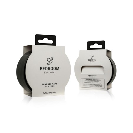 Bedroom Fantasies - Taśma do Bondage - Czarna - 20 m