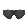 Bedroom Fantasies - Faux Leather Blindfold - Czarna Opaska na Oczy - PU