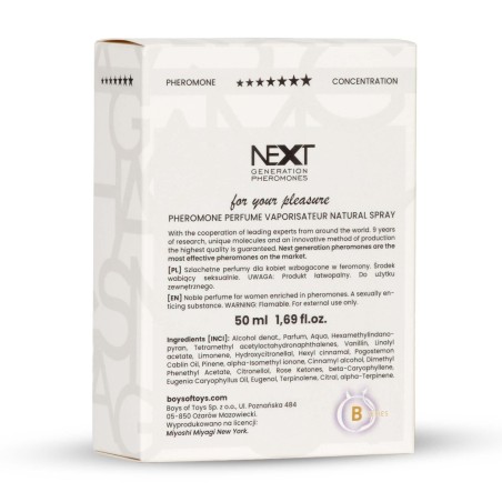 Miyoshi Miyagi Next "X" - Perfumy z Feromonami dla Kobiet - 50ml