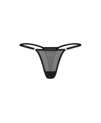 Obsessive Violami Me - Stringi Czarne - L/XL