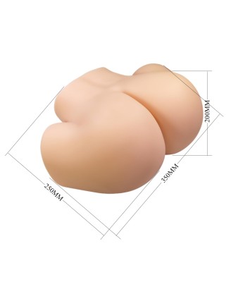 Crazy Bull Jessil - Realistyczny Pełnowymiarowy Masturbator - Wagina/Anal
