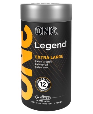 ONE Legend - Prezerwatywy XL - 12 szt