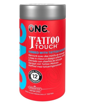 ONE Tattoo Touch - Prezerwatyw - 12 szt