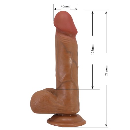 Baile Beautiful Encounter RealDeal Dildo - Realistyczne Dildo Cieliste - 22 cm