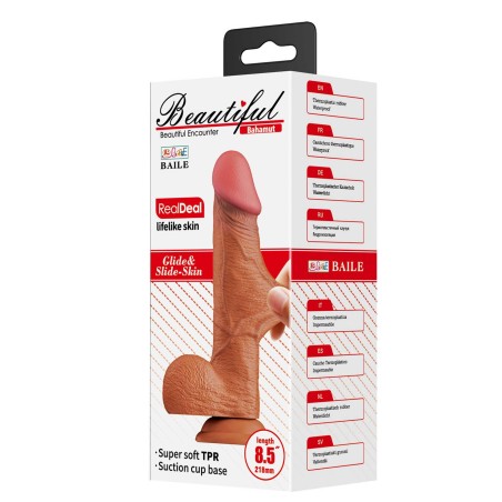 Baile Beautiful Encounter RealDeal Dildo - Realistyczne Dildo Cieliste - 22 cm