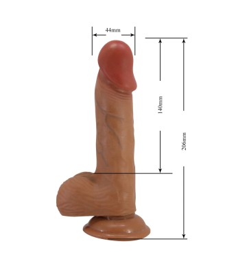 Baile Beautiful Encounter RealDeal Dildo - Realistyczne Cieliste Dildo - 20 cm