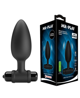 Mr. Play - Wibrujący Korek Analny - 10 poziomów wibracji