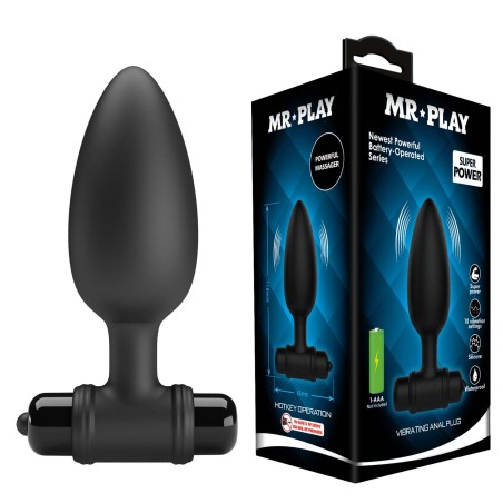 Mr. Play - Wibrujący Korek Analny - 10 poziomów wibracji