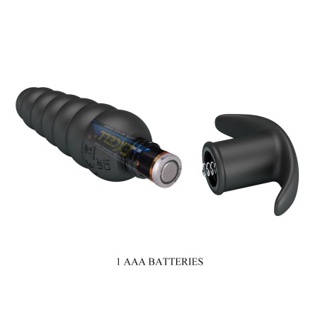 Pretty Love Aeolis - Wibrujący Korek Analny - Czarny