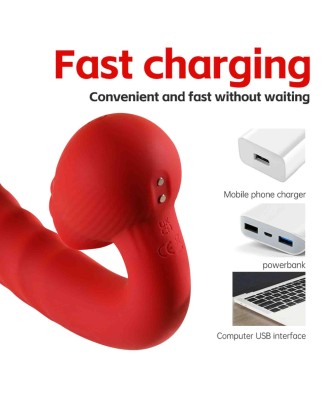 Rose Thrusting Vibrator