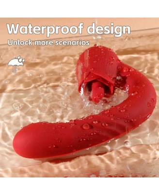 Rose Thrusting Vibrator