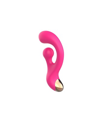 Sani Rotaing Vibrator - Wibrator Króliczek z Funkcją Rotacji - Różowy