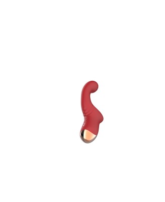 Suking G Spot Vibrator - Wibrator punktu G z funkcją ssania - Czerwony