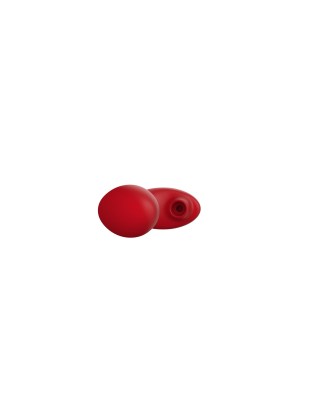 Suking G Spot Vibrator - Wibrator punktu G z funkcją ssania - Czerwony