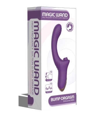 Suking G Spot Vibrator - Wibrator punktu G z funkcją ssania - Czerwony