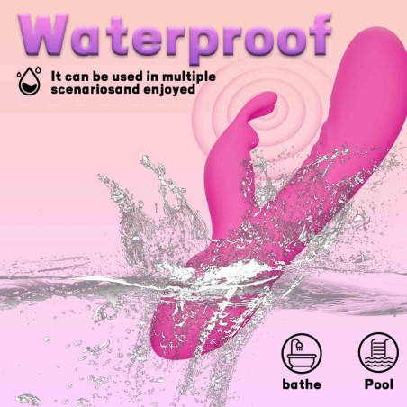 Jade Vibrator - Wibrator Króliczek - Różowy