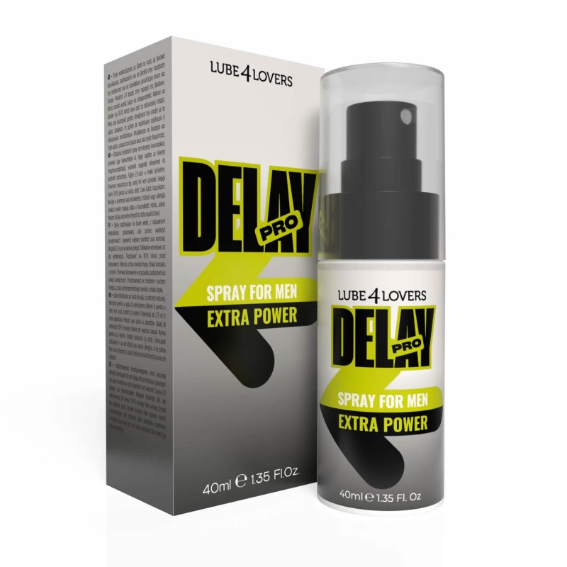 Uomo Delay Pro Extra Power - Spray na Opóźnienie Wytrysku – 40 ml
