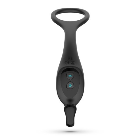 CRUSHIOUS MAGOO - Masażer Prostaty z Pierścieniem Erekcyjnym - na Pilota