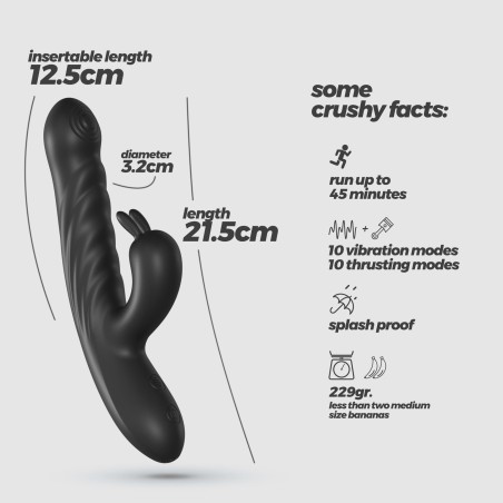 CRUSHIOUS LAPIN - Wibrator Króliczek