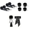 Fetish B-Series Bed Restraint Set 2.0 - Zestaw BDSM - Pasy do Łóżka