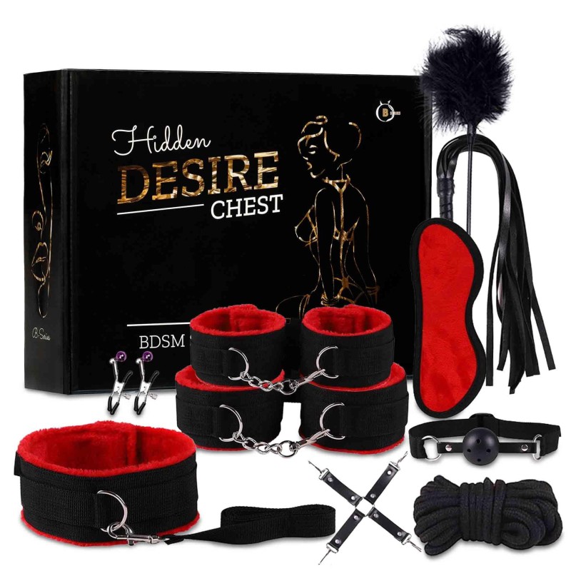 Fetish B-Series BDSM kit 6.0 - Zestaw BDSM - 10 elementów