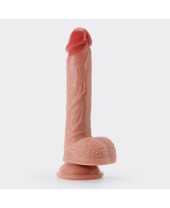 CRUSHIOUS INVIKTUS - Silikonowe Dildo - Cieliste - 22cm