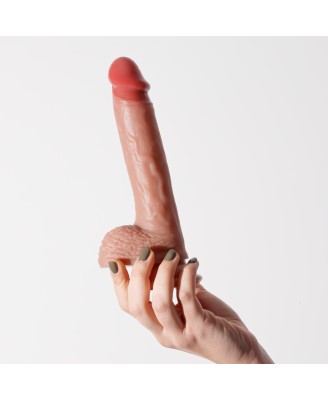 CRUSHIOUS INVIKTUS - Silikonowe Dildo - Cieliste - 22cm