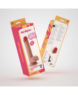 CRUSHIOUS INVIKTUS - Silikonowe Dildo - Cieliste - 22cm