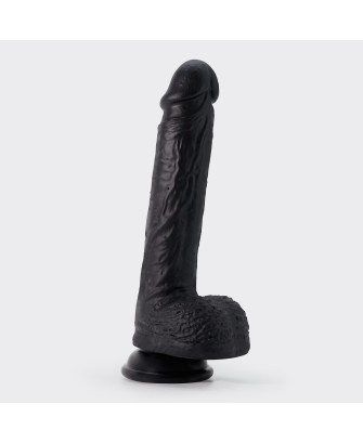 CRUSHIOUS INVIKTUS - Silikonowe Dildo - Czarne - 22cm