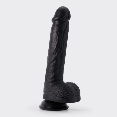 CRUSHIOUS INVIKTUS - Silikonowe Dildo - Czarne - 22cm