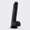 CRUSHIOUS INVIKTUS - Silikonowe Dildo - Czarne - 22cm