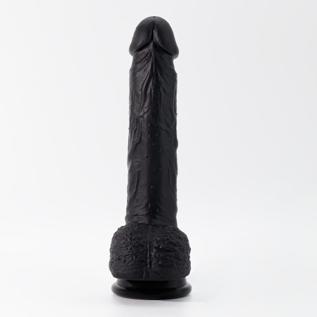 CRUSHIOUS INVIKTUS - Silikonowe Dildo - Czarne - 22cm