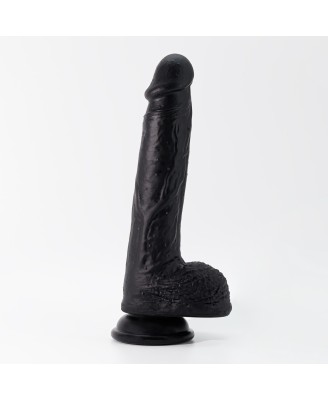 CRUSHIOUS INVIKTUS - Silikonowe Dildo - Czarne - 22cm