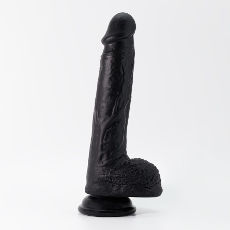 CRUSHIOUS INVIKTUS - Silikonowe Dildo - Czarne - 22cm