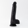 CRUSHIOUS INVIKTUS - Silikonowe Dildo - Czarne - 22cm
