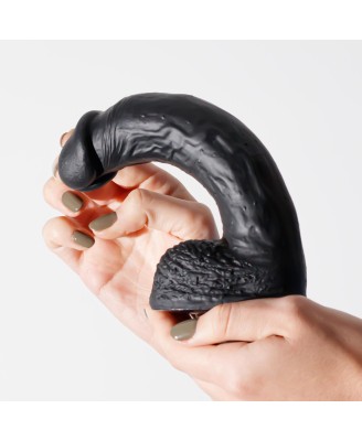 CRUSHIOUS INVIKTUS - Silikonowe Dildo - Czarne - 22cm