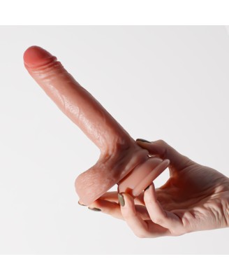 CRUSHIOUS INVIKTUS - Silikonowe Dildo - Cieliste - 19cm