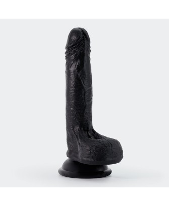 CRUSHIOUS INVIKTUS - Silikonowe Dildo - Czarne - 19cm