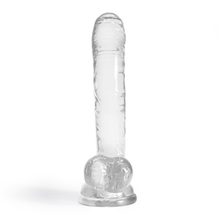 CRUSHIOUS HUDINI - Żelowy Dildo 17,5cm - Transparentne