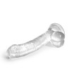 CRUSHIOUS HUDINI - Żelowy Dildo 17,5cm - Transparentne