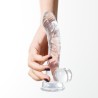 CRUSHIOUS HUDINI - Żelowy Dildo 17,5cm - Transparentne