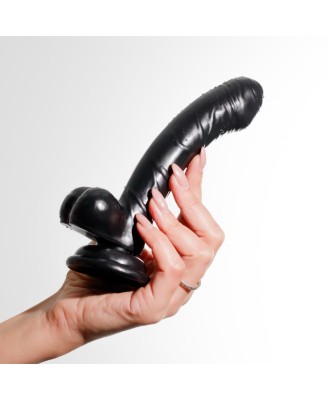 CRUSHIOUS HUDINI - Żelowy Dildo 17,5cm - Czarny