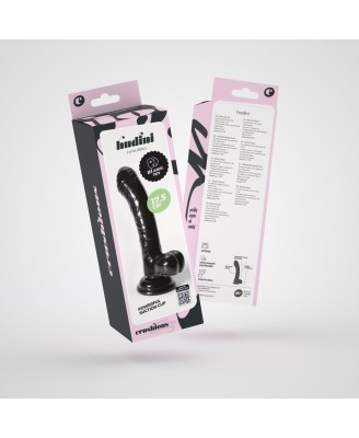 CRUSHIOUS HUDINI - Żelowy Dildo 17,5cm - Czarny