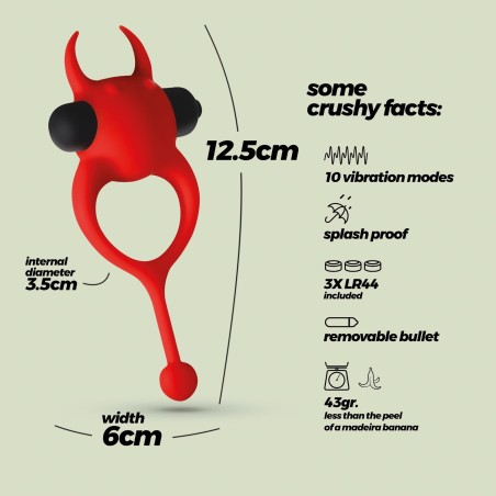 CRUSHIOUS DAEMON - Wibrujący Pierścień Erekcyjny