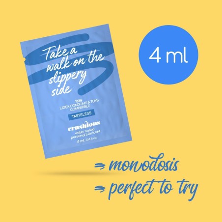 CRUSHIOUS DOUBLE TROUBLE - Silikonowe Podwójne Dildo - Fiolet - 27cm