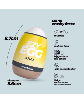 CRUSHIOUS EZY EGG - Masturbator Jajko - Anal