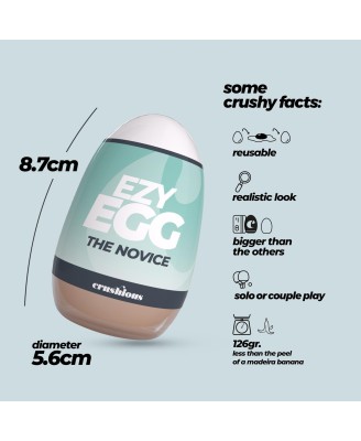 CRUSHIOUS EZY EGG THE NOVICE - Masturbator Jajko - Wagina