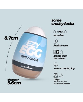 CRUSHIOUS EZY EGG THE LOVER - Masturbator Jajko - Wagina